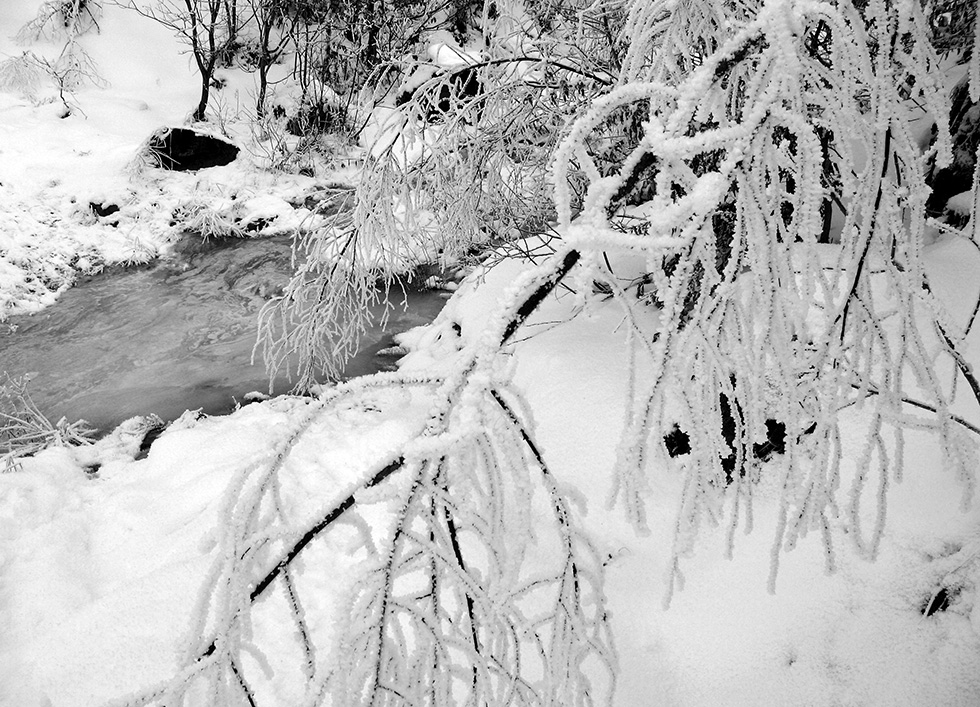 raul inghetat / frozen river