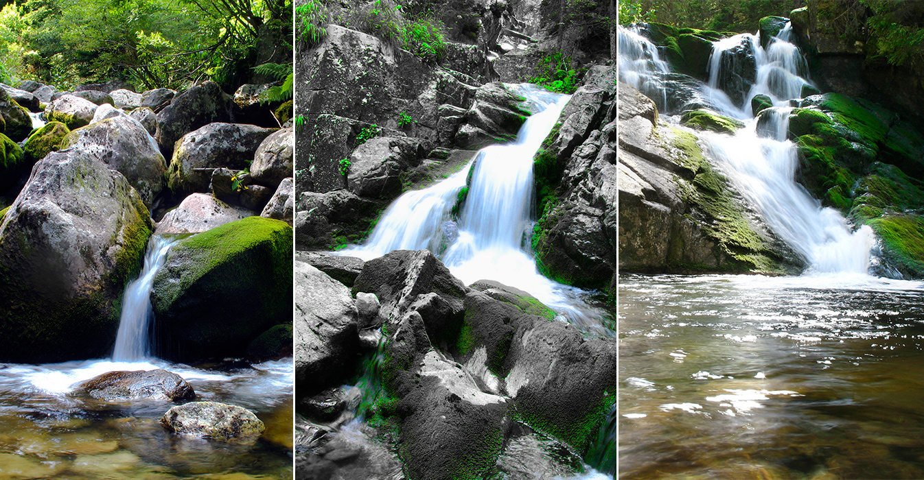 Cold, summer, mountain water